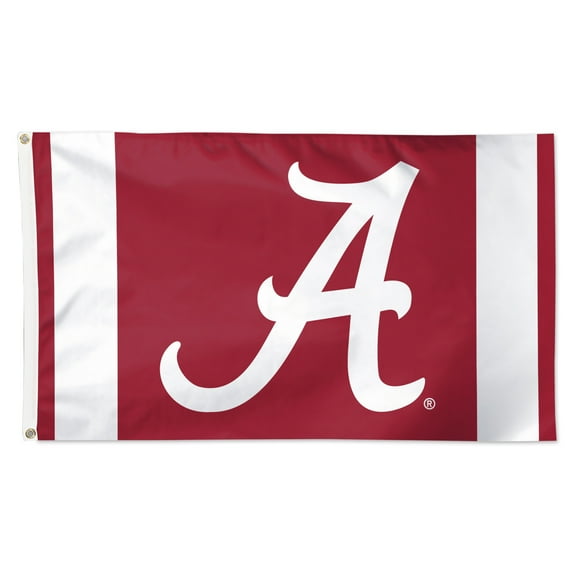 WinCraft Alabama Crimson Tide 3' x 5' Vertical Stripe Deluxe Single-Sided Flag