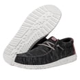 thumbnail image 3 of Mocasines Slip-On HEYDUDE Wally Jersey Negro para Hombre Talla 8, 3 of 8