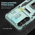 thumbnail image 4 of A 14 5G Phone Case for Samsung Galaxy A14 5G Case,with Camera Cover and Stand,Heavy Duty Shockproof Anti-Scratched Phone Case 6.6 inch-Ink Green, 4 of 12