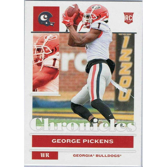 NFL 2022 Panini Chronicles Draft Picks George Pickens Trading Card (Rookie Card) #21