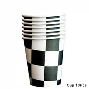Checkered Race Car Party Black White Checkered Flag Tablecloth Road Tablecloth Racetrack TableCover Racing Birthday Party Decor