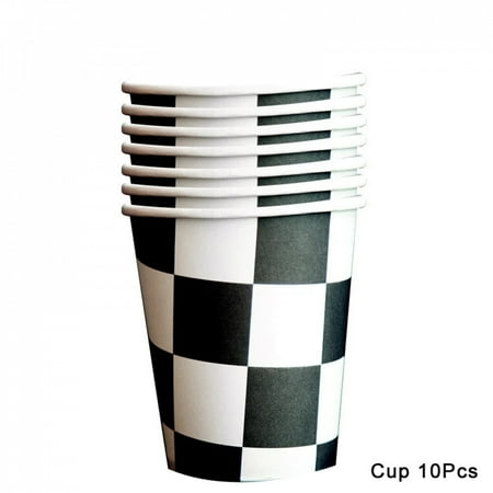 Checkered Race Car Party Black White Checkered Flag Tablecloth Road Tablecloth Racetrack TableCover Racing Birthday Party Decor
