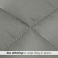 thumbnail image 4 of Southshore Fine Living, Inc. California/King Size Comforter, Pet Hair Resistant Bedding, Steel Grey, 4 of 9