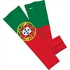 Sleefs 3028733 Portugal Arm Sleeves, Red & Green - Small-Medium - Set of 2