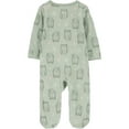 thumbnail image 2 of Carter's Child of Mine Baby Girl Sleep N Play, One-Piece, Sizes Preemie-6/9 Months, 2 of 6