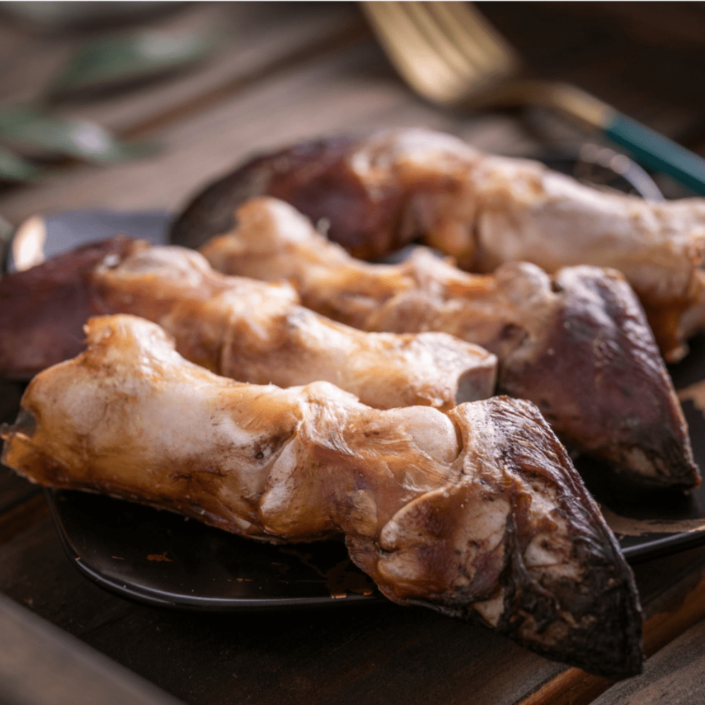 ComfyCradle Natural Calf Hooves Dog Chews, Long-Lasting Dental Treats for Small to Large Dogs