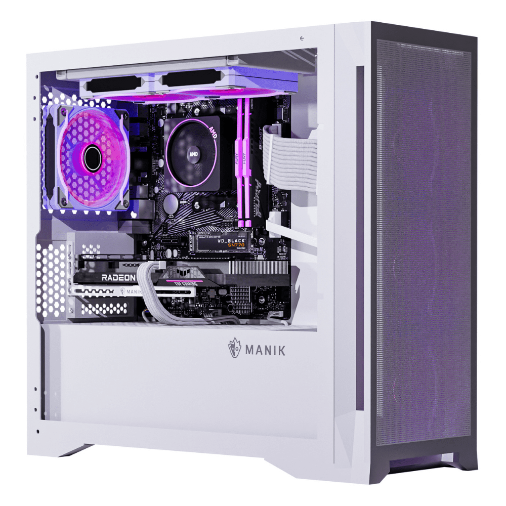 Cooler Master Elite Pro Gaming Mirco ATX AMD RYZEN 5 5600G AMD RX