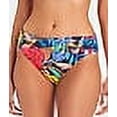 thumbnail image 3 of Color Field Sarong Hipster Bikini Bottom Swimsuit, 3 of 5