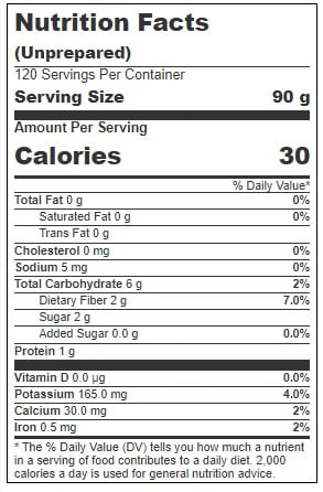 Simplot Oriental Vegetable Blend - 32 oz. package, 12 packages per case
