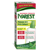 Ivarest Maximum Strength Poison Ivy Anti-Itch Spray, Medicated, 3.4 oz
