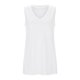 thumbnail image 4 of Playeras,Blusas y Tops,Ropa para Mujer Gimnasio Tank Tops Mujer Camiseta de mujer holgada, informal, cómoda, lateral, dividida, cuello en V, chaleco (White, XL), 4 of 7