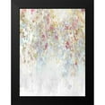 thumbnail image 2 of Robbins, Nikki 19x24 Black Modern Framed Museum Art Print Titled - Cascade Magenta and Aqua, 2 of 5