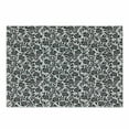 thumbnail image 1 of Garden Art Cutting Board, Floral Pattern Pomegranate Fruits and Leaves Coming of Spring, Decorative Tempered Glass Cutting and Serving Board, Small Size, Plum Blush Black, by Ambesonne, 1 of 1