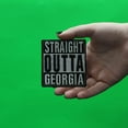 thumbnail image 2 of Straight Outta Georgia Embroidered Iron On Patch, 2 of 2