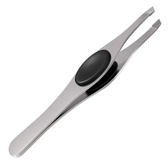 Pinzas profesionales para cejas para mujeres y hombres, pinzas de precisión, pinzas afiladas e inclinadas para depilar cejas, pelo encarnado, depilación facial, peluca, cejas