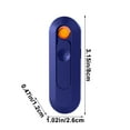 thumbnail image 3 of Electric Lighters Rechargeable Thin And Light Induction Charging Lighter Gradient Windproof Cigarettes Lighter Mini Pocket Portable Cool Color Light Igniter, 3 of 6