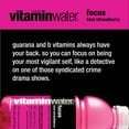 vitaminwater focus electrolyte enhanced water, kiwistrawberry drink