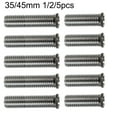 thumbnail image 2 of Luckyn 5 Pcs 35mm Kitchen Sink Basket Strainer Waste Threaded Screw Connector, 2 of 4
