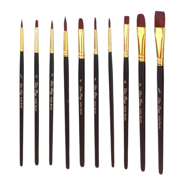 Brushes Round Paint Brush Soft Anti Paint Brushes Set