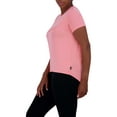 thumbnail image 3 of Reebok Women's Renew Short Sleeve Slinky Jersey High Low Tee, 3 of 5