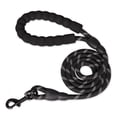 thumbnail image 3 of Correa fuerte para perros de 1,5 m con cables altamente reflectantes, manija acolchada cómoda y sin enredos de 360 ​​°, adecuada para perros pequeños, medianos y grandes, negro, azul, 2 piezas JAMW Sencillez, 3 of 5