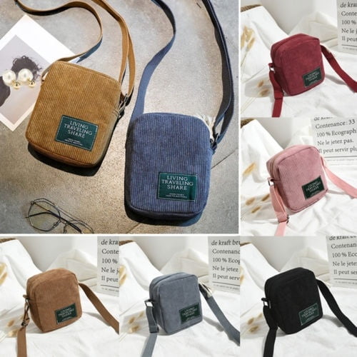 Originalwoman Casual Solid Color Pleated Drawstring Single Strap Portable Messenger Shoulder Bag