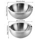 thumbnail image 4 of 304 Stainless Steel Mixing Bowls and Salad Bowl with Lid, Double-Layer Salad Container for Lunch, Insulated Cold Dish Bowls, Metal Mixing Set with Lids for Parties & Kitchen, 4 of 7
