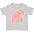 thumbnail image 3 of Inktastic Cute Little Pink Farm Pig Boys or Girls Toddler T-Shirt, 3 of 5