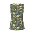 thumbnail image 5 of Lsque Cartoon Dinosaurs (2) Printed Workout Tank Tops for Women, Athletic Sports Tank Tops, Compression Sleeveless Dry Fit Shirts,Sleeveless Yoga Shirt-Medium, 5 of 9