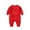 Red, variant on Esaierr Unisex Baby Coveralls Jumpsuit Organic Cotton Long-Sleeve Bodysuits Boys Girls Spring Fall Onesies for Newborn Infants 0-24 Months
