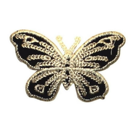 Flying Spaghetti Monster Emblem - ID 2171B Butterfly Emblem Patch Flying Garden Bug Embroidered Iron On Applique