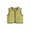 Green, variant on Toddler Kids Oat Vest Baby Cartoon Bear Embroidery Sleeveless Waistcoat Reversible Warm Button Up Outerwear Vest for Boys Girls Autumn Daily Wear(White,12-24 Months)