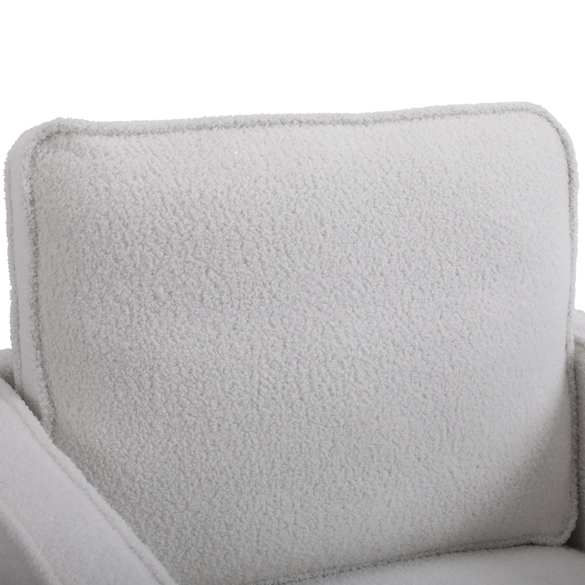 Kadyn Swivel Accent Barrel Chair, Linen Armchair with 360 Degree Swiveling and Side Pocket for Living Room, White Kadyn Swivel Accent Barrel Chair, Linen Armchair with 360 Degree Swiveling and Side Pocket for Living Room, White