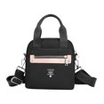 thumbnail image 1 of Bolso Bandolera Bolso Hombro Nailon para Mujer Bolso Informal Gran Capacidad (negro), 1 of 6