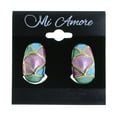thumbnail image 2 of Mi Amore Clip-On-Earrings Gold-Tone/Multicolor, 2 of 2