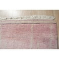 thumbnail image 2 of EORC DO05PK10X14 Hand Knotted Wool Moroccan Rug, 10' x 14', Pink Area Rug, 2 of 5