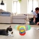 thumbnail image 2 of KAKOWELY Interesante juguete para gatos, resistente al desgaste, túnel de juego plegable, accesorio para gatos, 2 of 5