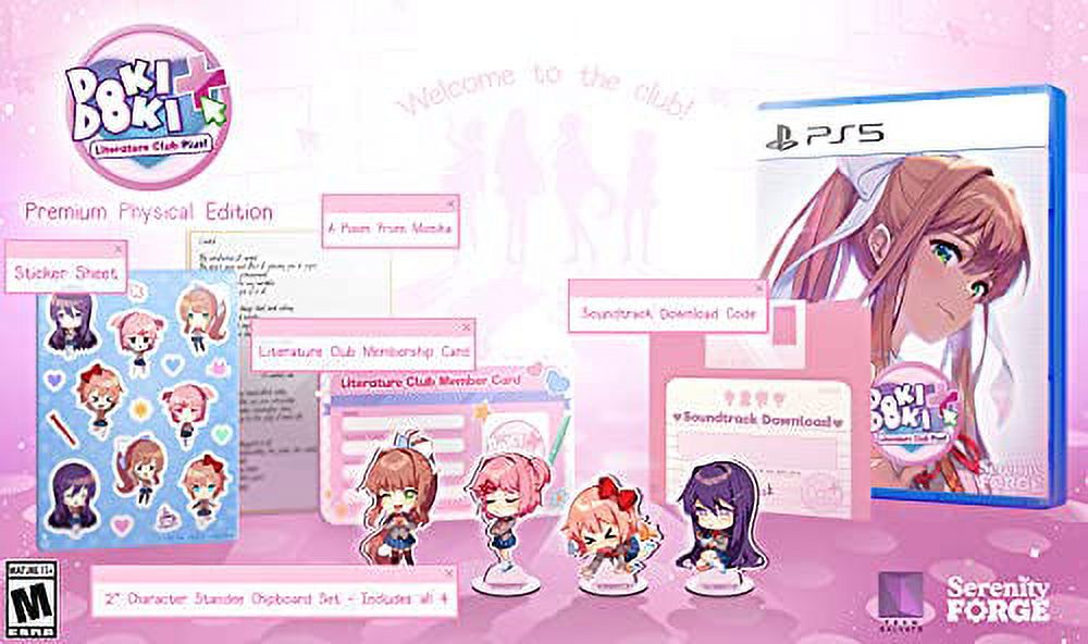 Doki Doki Literature Club Plus! Premium Physical Edition - PlayStation 5 