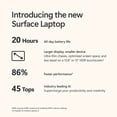 thumbnail image 3 of Microsoft Surface Laptop Copilot+ PC 13.8" Touchscreen Snapdragon X Elite Processor 16GB RAM 512GB SSD (7th Edition) Sapphire, 3 of 12