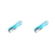 thumbnail image 1 of Soidarity Cortauñas ligeras de acero inoxidable de 360 grados para uñas de los pies, recortador para ahorrar trabajo, lima de uñas, Azul 2Conjunto, 1 of 6