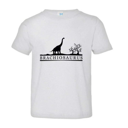 

PleaseMeTees™ Toddler Brachiosaurus Educational Dinosaur Jurassic HQ Tee