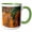 Green/White, variant on 3drose, Utah, Bryce Canyon Np. Thors Hammer., 11oz Mug