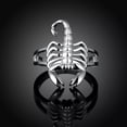 thumbnail image 4 of Sterling Silver Plated Fashion Ring Women Scorpion B383, 4 of 7