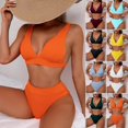 thumbnail image 1 of Women Swimsuit Sexy High Waist Women Bikini Set Beachwear Push Up Bathing Suit Female Swimwear Two Piece, 1 of 2