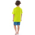 thumbnail image 4 of Fruit of the Loom Boy's Getaway Loose Fit Short Sleeve Top, Pajama Sleep pant & Short Set, 3-Piece, Sizes 4/5-14/16, 4 of 20