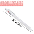 thumbnail image 2 of 6Pcs Retractable Ballpoint Pen Red Ink 0.5mm Fine Point Smooth Writing Pens for Note, 1.2ml Large Capacity Journaling Pen, 2 of 5