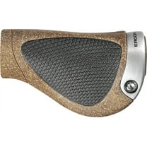 Ergon GP1 BioKork Grips - Lock-On Twistshift Small Black/Tan