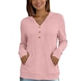 thumbnail image 6 of ZyeKqe Long Sleeve Shirts for Women V Neck Sun Protection Quick Drying Running Sports Activewear Workout Tops with Pockets, 6 of 9