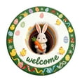 thumbnail image 1 of TIELUTT Round Easter Bunny Shaped Welcome Mat 2026 Easter Absorbent and Wear Mat Round Easter Rug Leather Throw Blanket Furry Rugs Fuzzy Blanket for Bed Loose Knit Blanket Washable Carpets for Living, 1 of 8