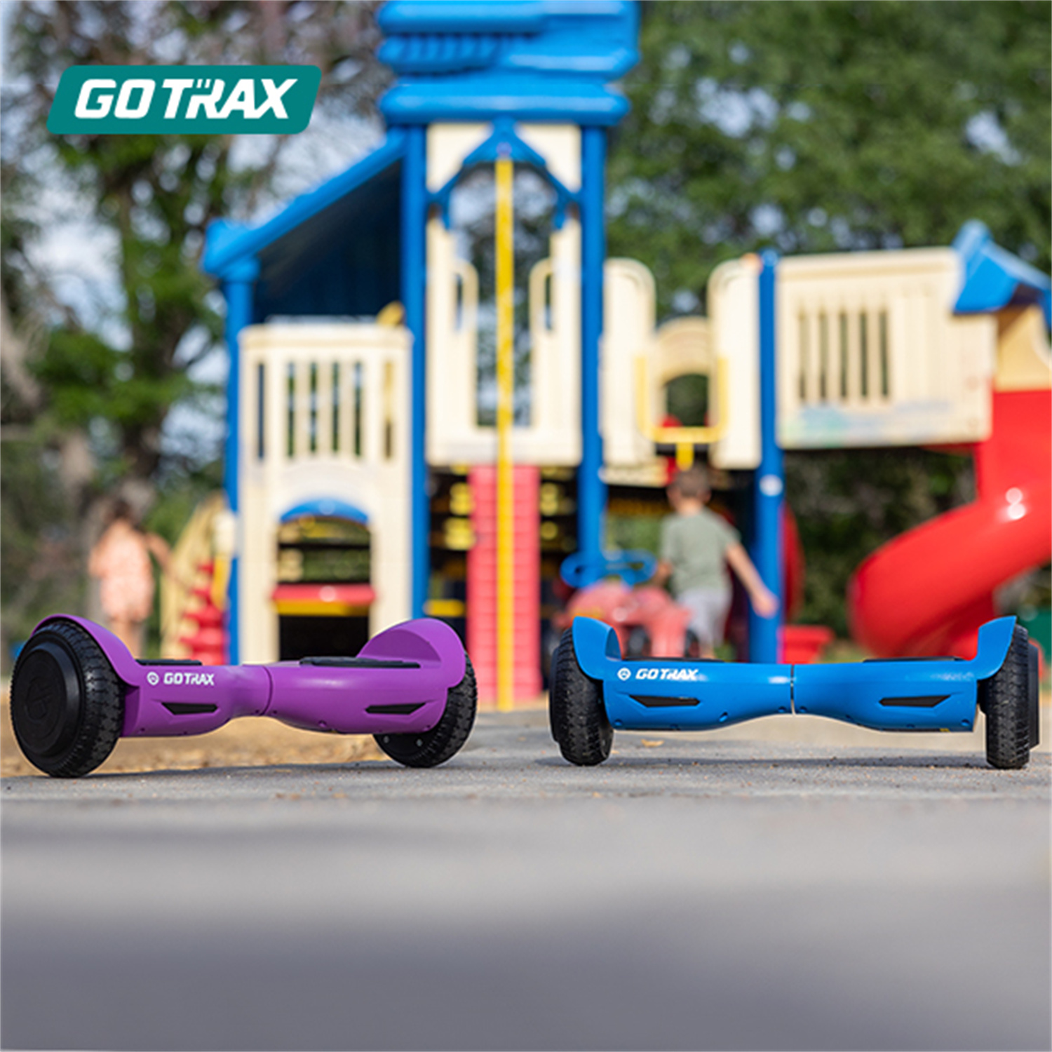 GOTRAX Lil Cub Hoverboard 6.5" Wheels, Max 2.5 Miles, 6.2mph Self Balance for 44-88lbs Kids, Purple - image 2 of 11